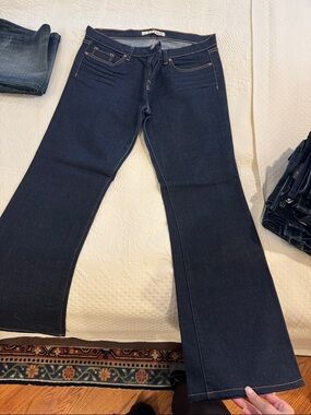 J Brand Dark Indigo Bootcut Jeans